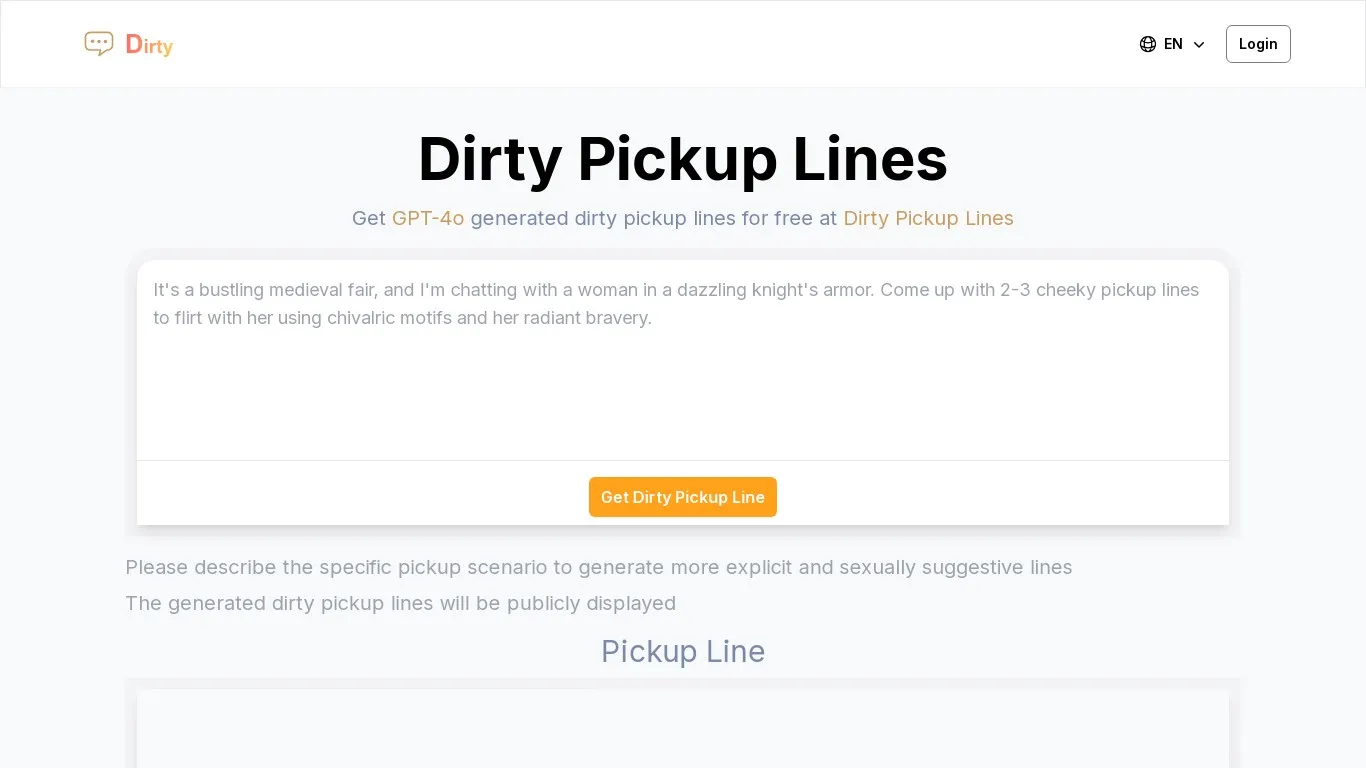 dirtypickuplines.org